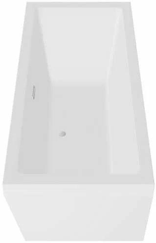 Vonia Besco Vena, 170 x 75 cm, su chrome sifonu su persipylimu slim