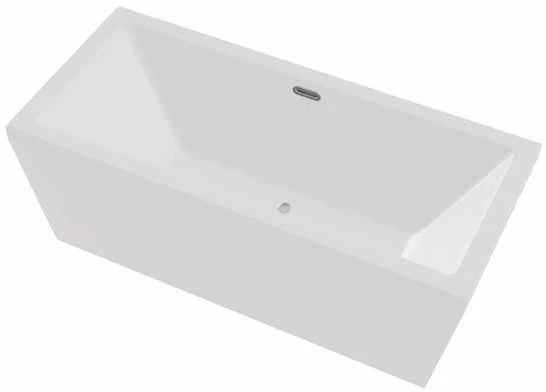 Vonia Besco Vera, 170 x 75 cm, su sifonu su persipylimu slim chrome