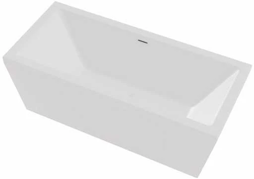 Vonia Besco Vera, 180 x 80 cm, su sifonu su persipylimu slim baltu