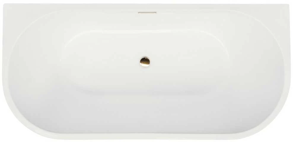Vonia Besco Vica Slim+, 170 x 80 cm, su auksiniu sifonu
