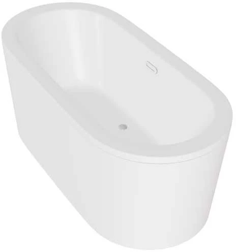 Vonia Besco Victoria, 160 x 75 cm, su sifonu su persipylimu slim chrome