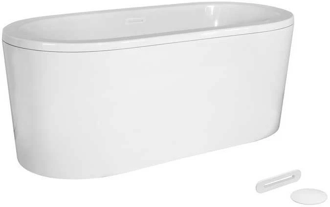 Vonia Besco Victoria, 185 x 83 cm, su sifonu su persipylimu slim baltu