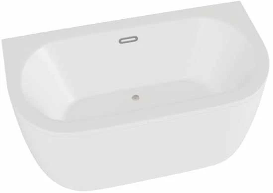 Vonia Besco Volya, 170 x 75 cm, su chrome sifonu su persipylimu slim