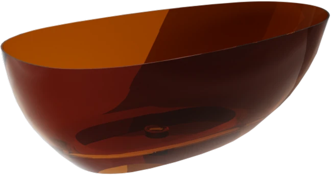 Vonia Besco Xara Earth Rust, 160 x 75 cm, su baltu dangteliu
