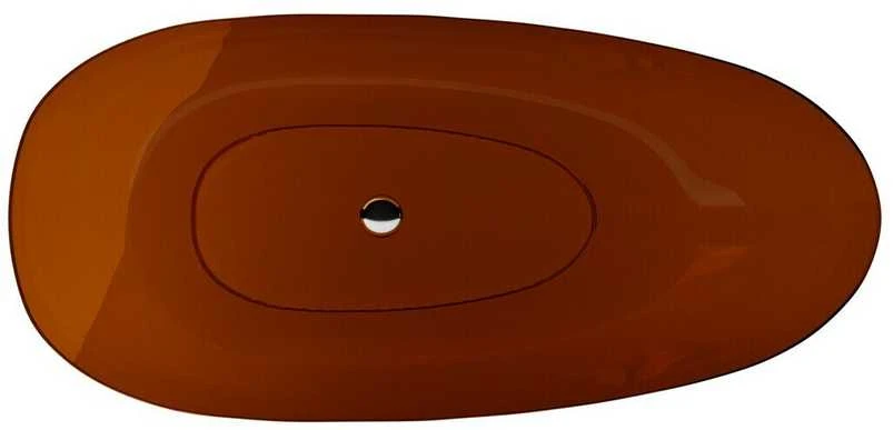 Vonia Besco Xara Earth Rust, 160 x 75 cm, su chrome sifonu