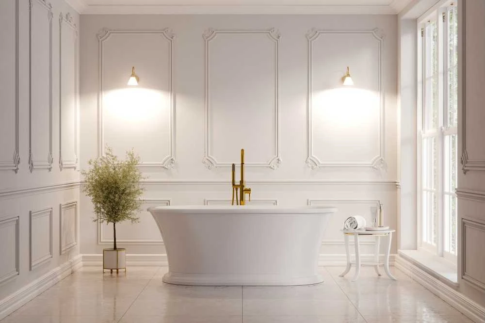 Vonia Besco Ziva, 160 x 75 cm, su sifonu su persipylimu slim baltas