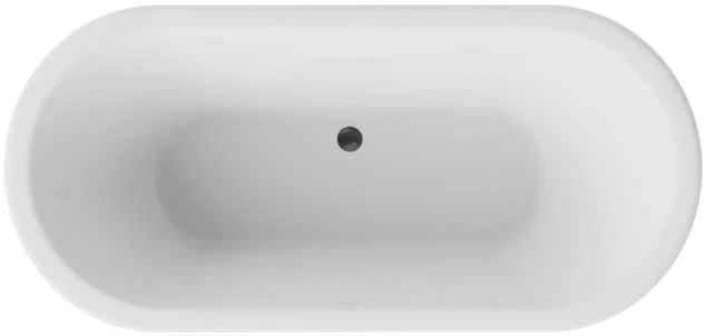 Vonia Besco Ziva Glam Sidabrinis, 160 x 75 cm, su klik-klak gun metal valomu iš viršaus