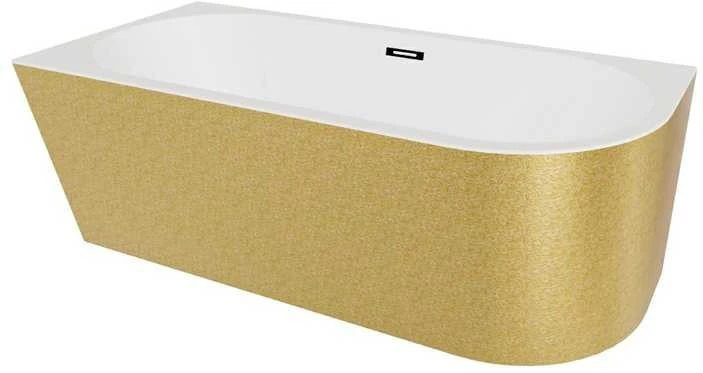 Vonia Besco Zoya Glam Gold, 150 x 75 cm, kairinė, su juodais dangteliais