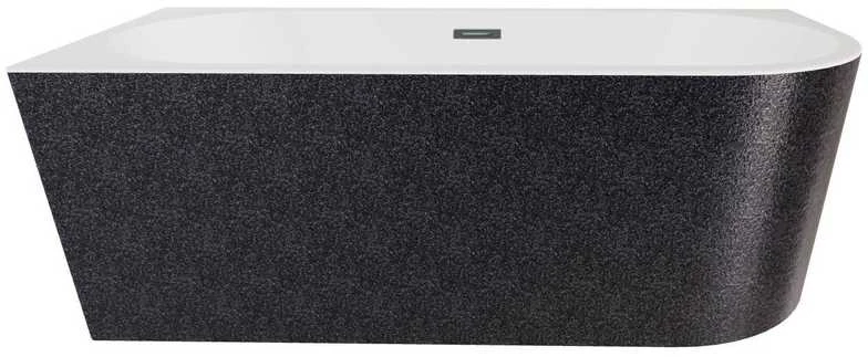 Vonia Besco Zoya Glam Graphite, 170 x 80 cm, kairinė, su grafito spalvos dangteliais