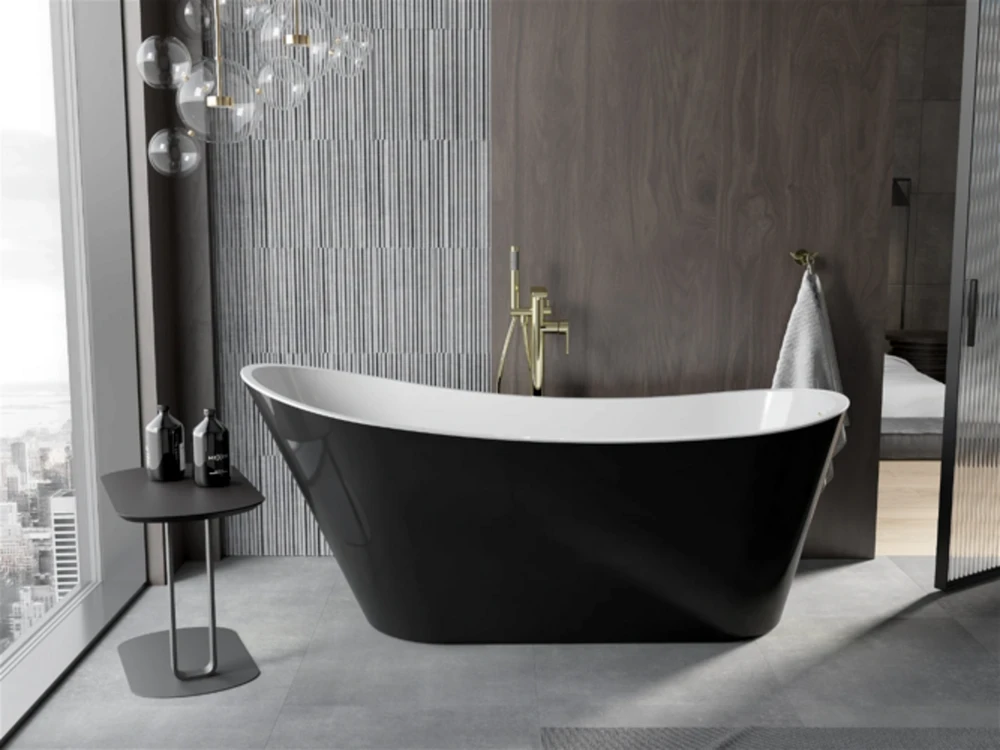 Vonia Mexen Alta, 170 x 75 cm, Baltas/Juodas+Gold