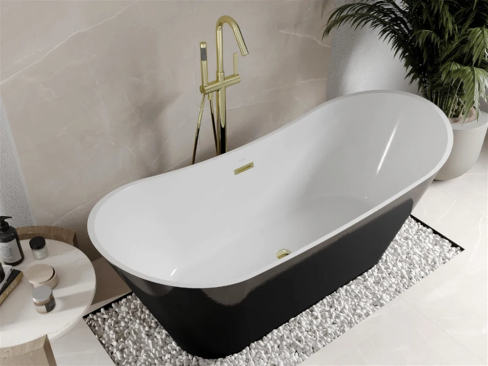 Vonia Mexen Celia, 170 x 75 cm, Baltas/Juodas+Gold