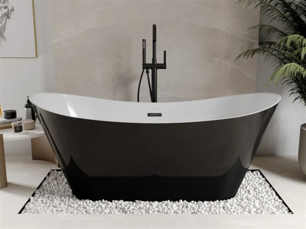 Vonia Mexen Celia, 170 x 75 cm, Baltas/Juodas+Juodas