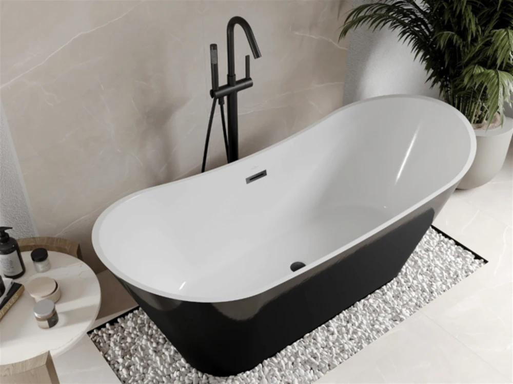 Vonia Mexen Celia, 170 x 75 cm, Baltas/Juodas+Juodas