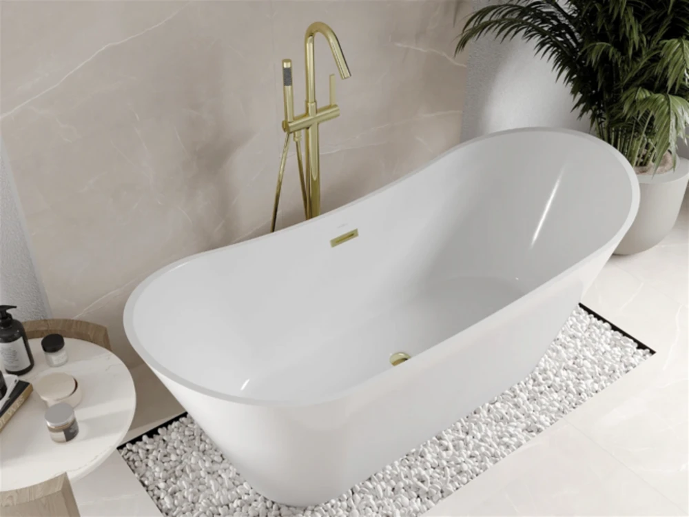 Vonia Mexen Celia, 170 x 75 cm, Baltas+Gold