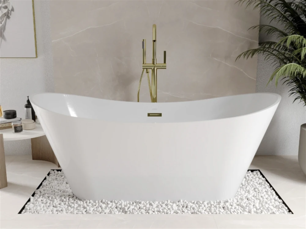 Vonia Mexen Celia, 170 x 75 cm, Baltas+Gold