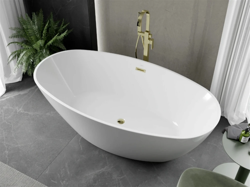 Vonia Mexen Eris, 180 x 95 cm, Baltas+Gold