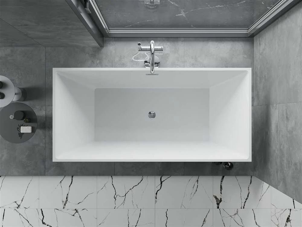 Vonia Mexen Ibiza, 170x80 cm, Baltas+Chrome