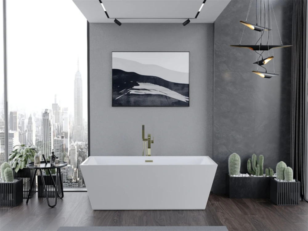 Vonia Mexen Lita, 170 x 75 cm, Baltas+Gold