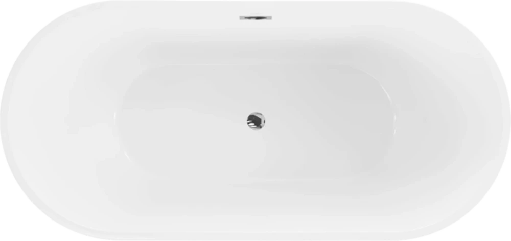 Vonia Mexen Luna, 170 x 80 cm, Baltas+Chrome