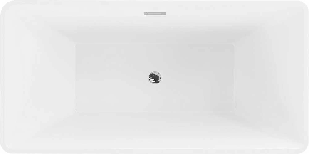 Vonia Mexen Malaga, 150x75 cm, Baltas+Chrome