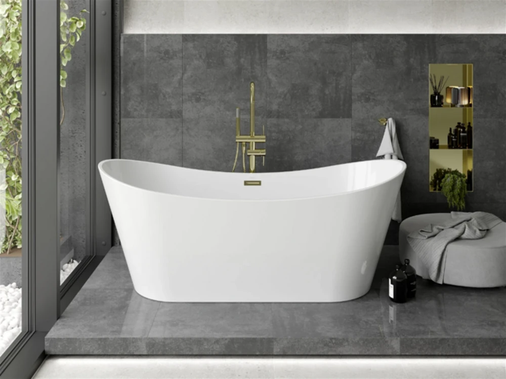 Vonia Mexen Montana, 180 x 80 cm, Baltas+Gold