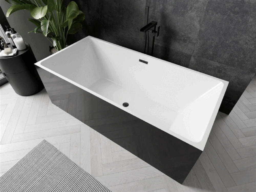 Vonia Mexen Nita,170 x 80 cm, Baltas/Juodas+Juodas