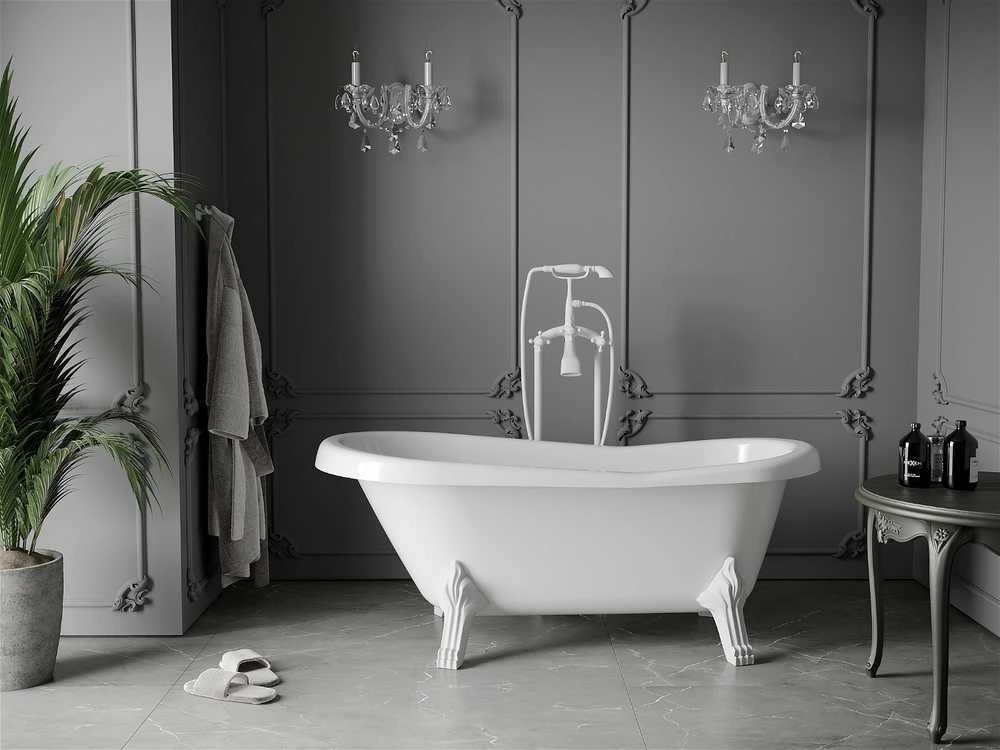 Vonia Mexen Retro, 170x75 cm, Baltas