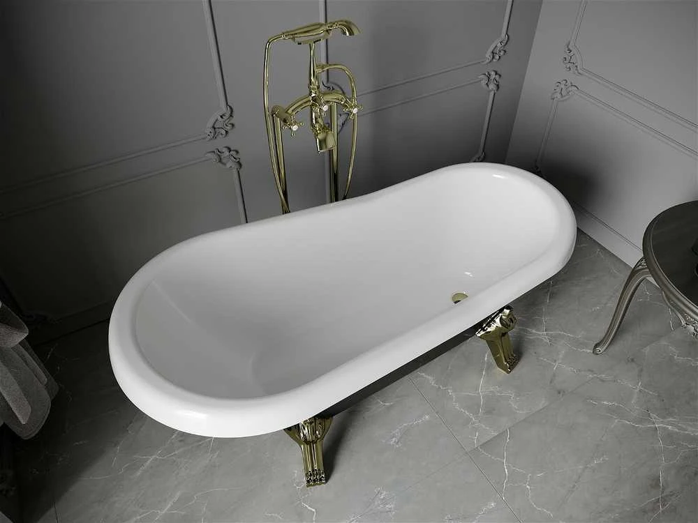 Vonia Mexen Retro, 170x75 cm, Juodas/Baltas+Gold