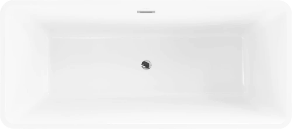 Vonia Mexen Tonia, 170 x 75 cm, Baltas+Chrome