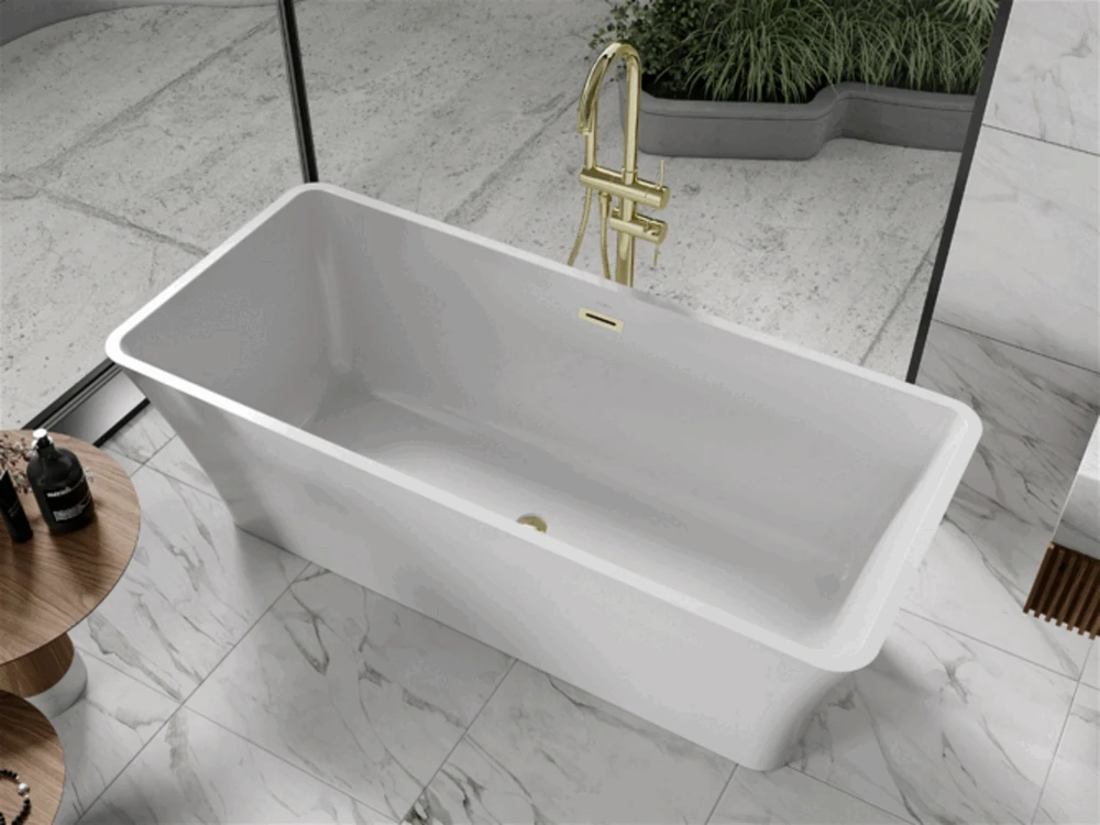 Vonia Mexen Tonia, 170 x 75 cm, Baltas+Gold