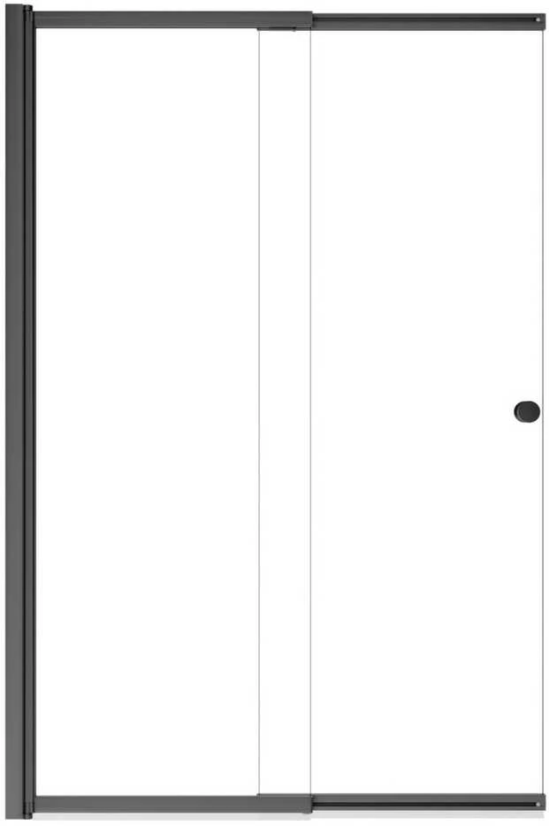 Vonios sienelė Besco Easy Slide Gun Metal, 100 x 150 cm