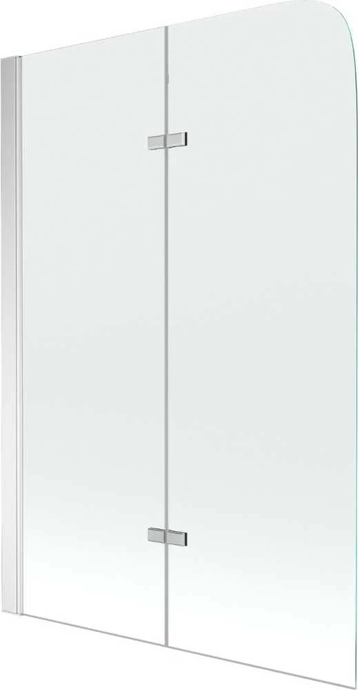 Vonios sienelė Mexen Felix II, 100 x 140 cm, Chrome/Transparent