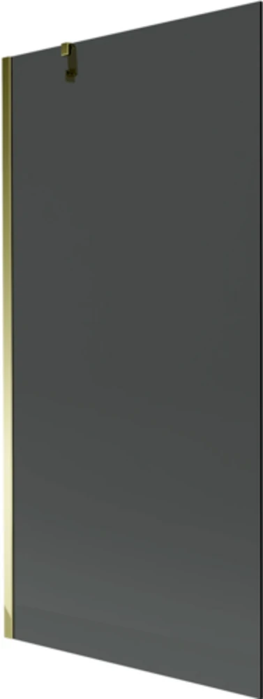 Vonios sienelė Mexen Next I, Gold/grafito stiklas, 90 x 150 cm