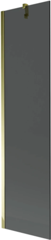 Vonios sienelė Mexen Next I, Gold/grafito stiklas, 50 x 150 cm