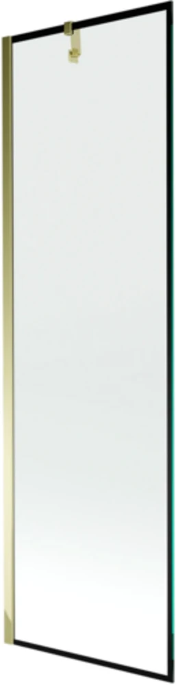 Vonios sienelė Mexen Next I, Gold/Juodas frame, 60 x 150 cm