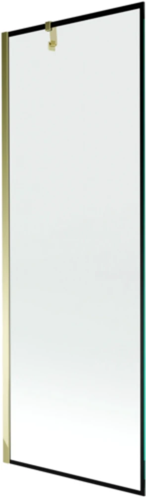 Vonios sienelė Mexen Next I, Gold/Juodas frame, 70 x 150 cm
