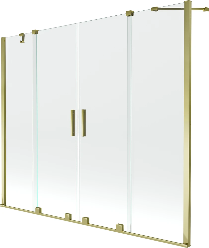 Vonios sienelė Mexen Velar Duo II, Gold, 190 x 150 cm