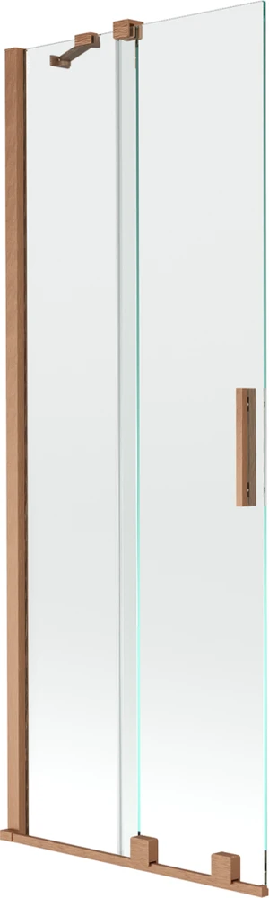 Vonios sienelė Mexen Velar II, Brushed copper, 70 x 150 cm