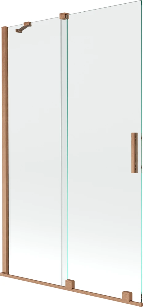 Vonios sienelė Mexen Velar II, Brushed copper, 110 x 150 cm