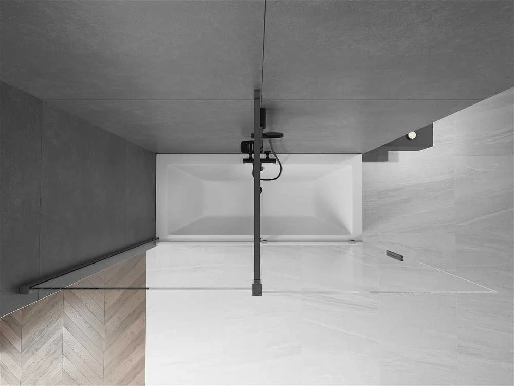 Vonios sienelė Mexen Velar II, Brushed gun pilka, 85 x 150 cm