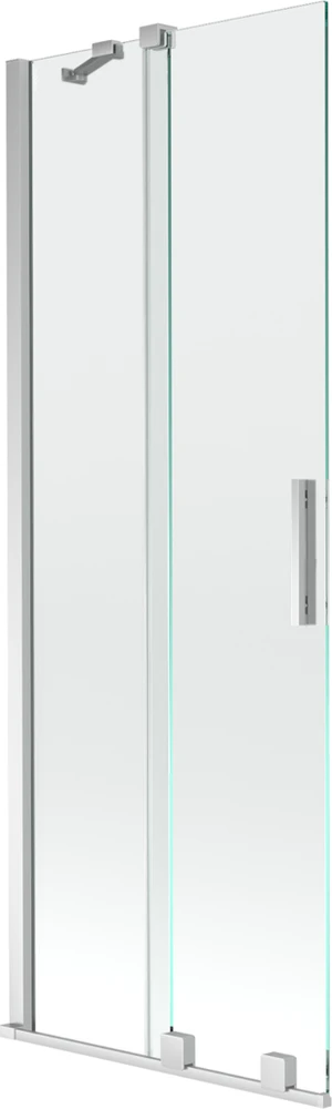 Vonios sienelė Mexen Velar II, Chrome, 75 x 150 cm
