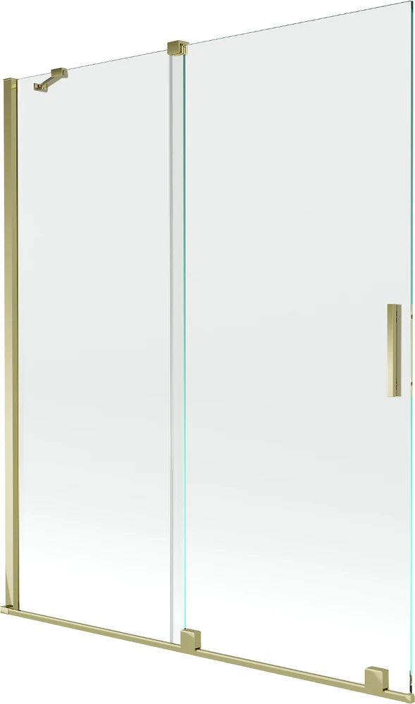 Vonios sienelė Mexen Velar II, Gold, 140 x 150 cm