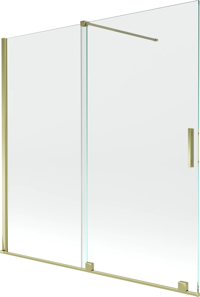 Vonios sienelė Mexen Velar II, Gold, 160 x 150 cm