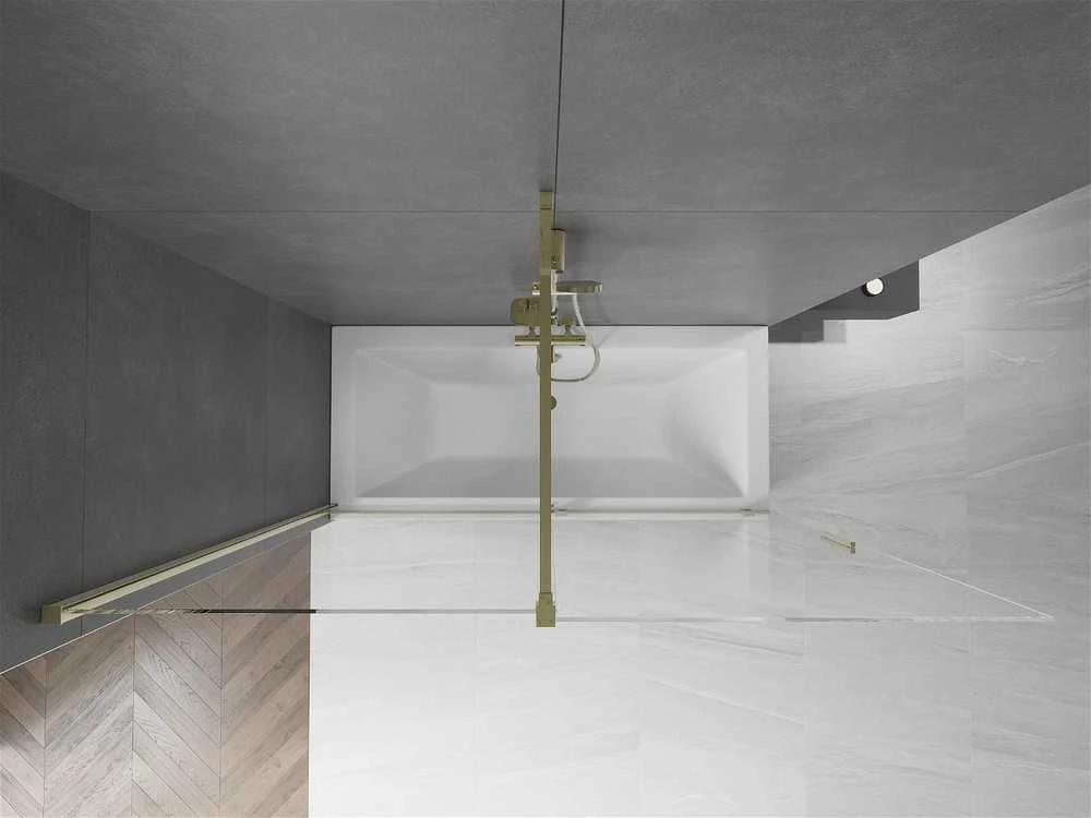 Vonios sienelė Mexen Velar II, Gold, 170 x 150 cm