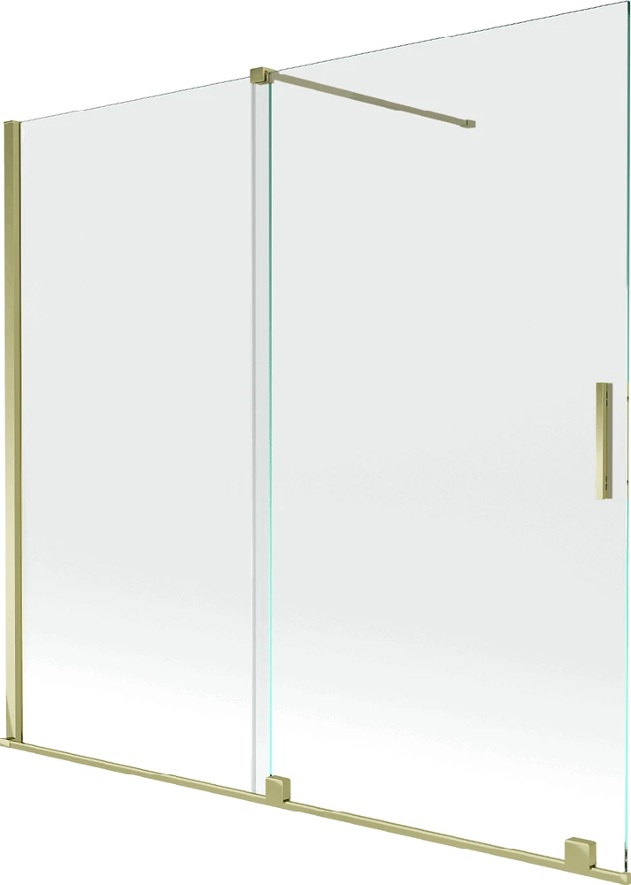 Vonios sienelė Mexen Velar II, Gold, 170 x 150 cm