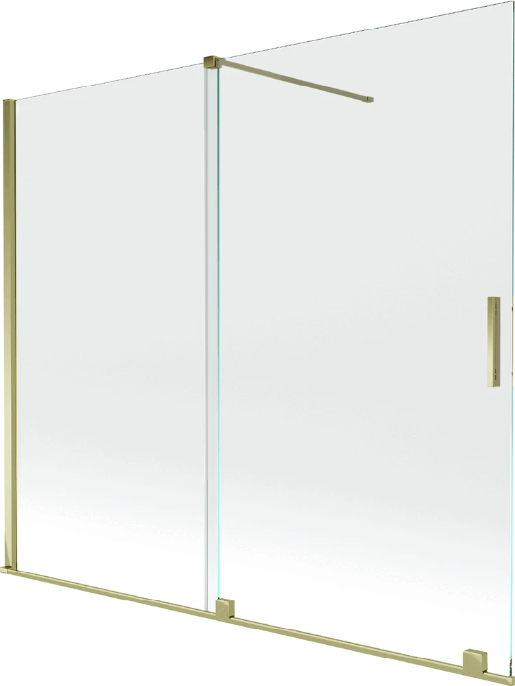 Vonios sienelė Mexen Velar II, Gold, 180 x 150 cm