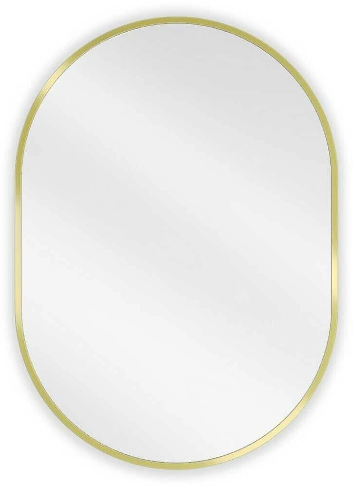 Vonios veidrodis Mexen Loft Oval, 70 x 50 cm, Gold