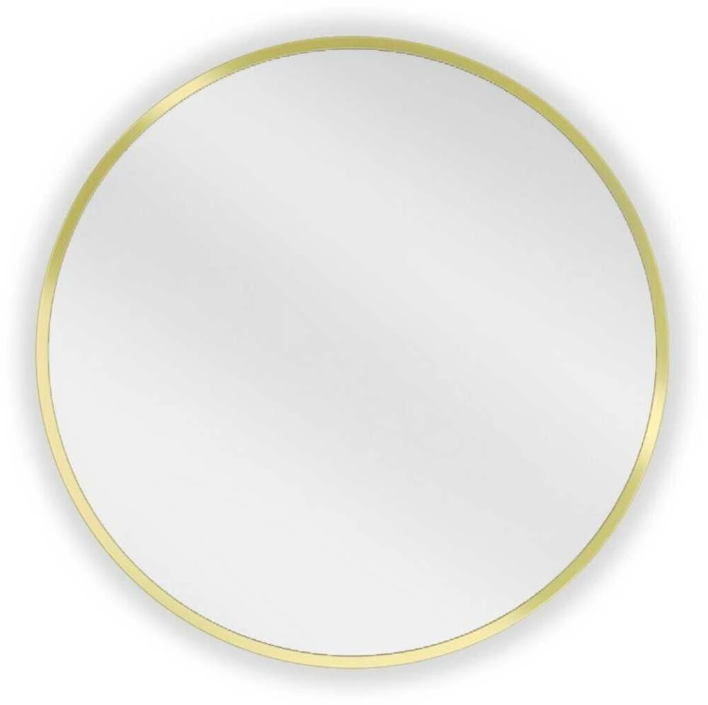 Vonios veidrodis Mexen Loft Round, 30 cm, Gold