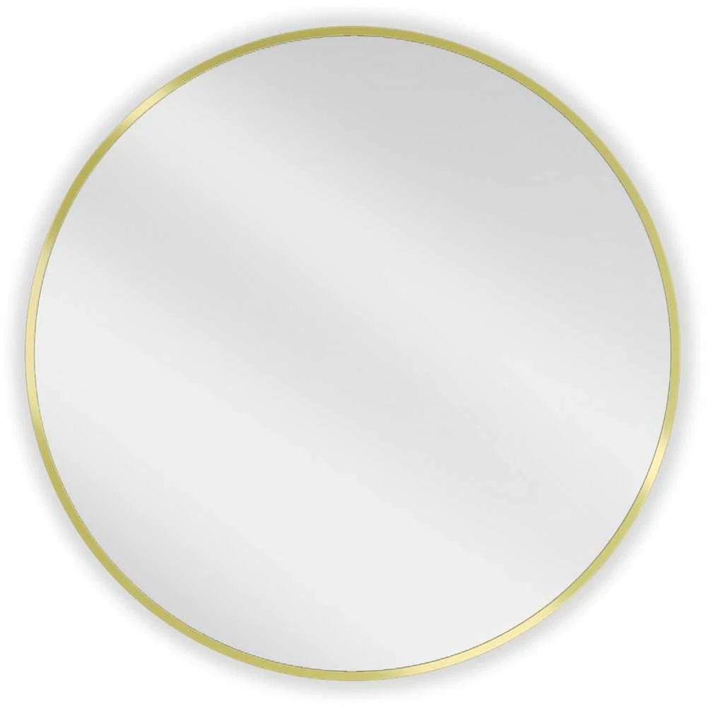 Vonios veidrodis Mexen Loft Round, 70 cm, Gold