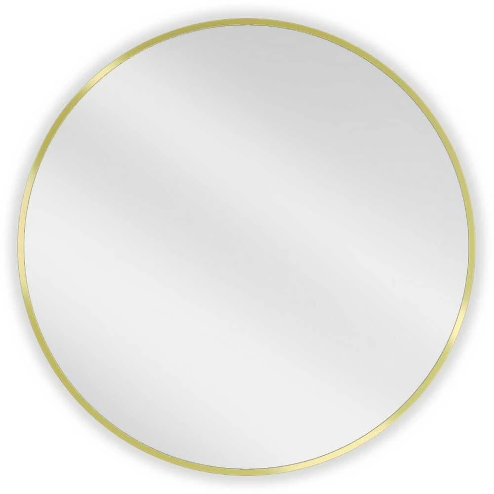 Vonios veidrodis Mexen Loft Round, 75 cm, Gold